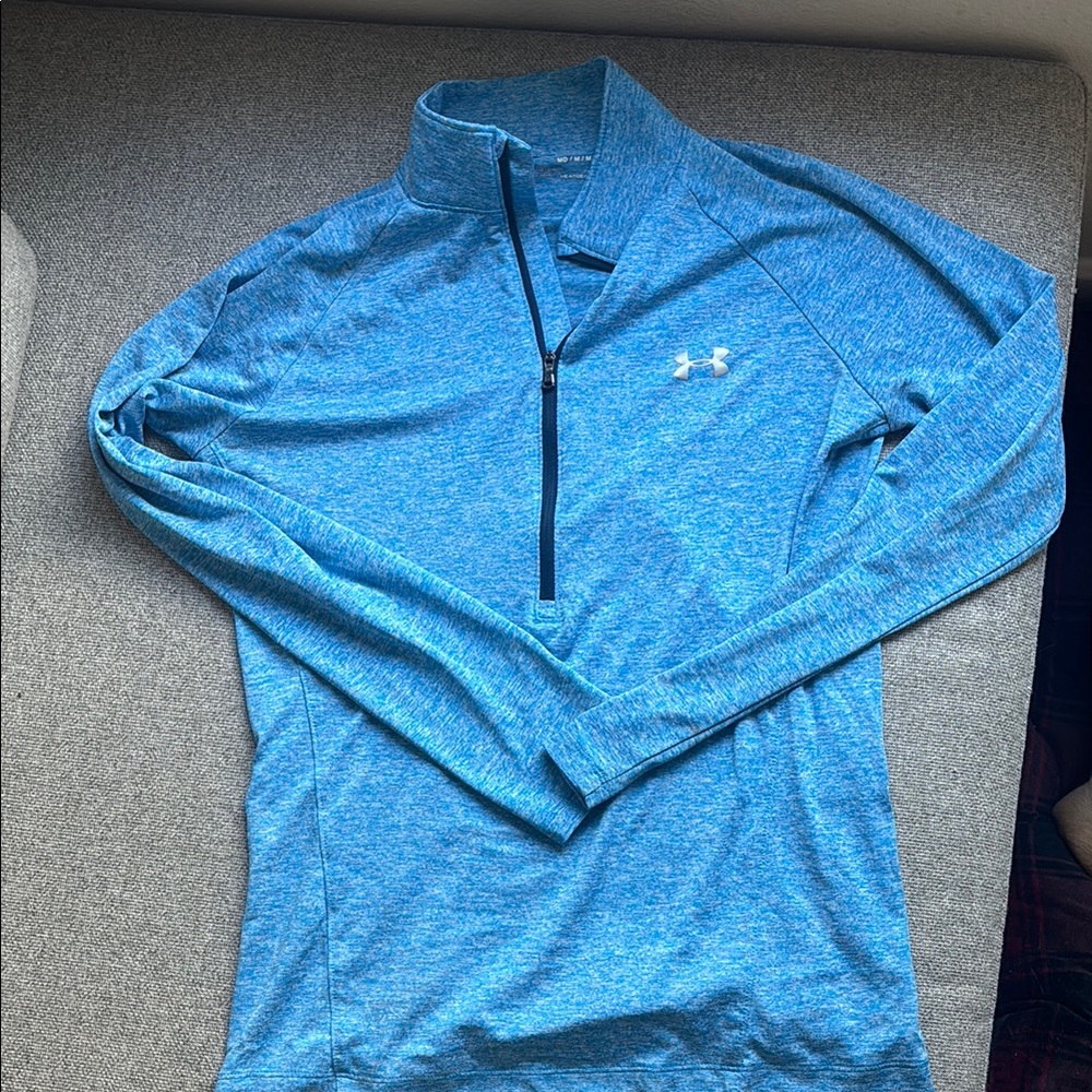 Under Armour Blue Quarter-Zip Pullover